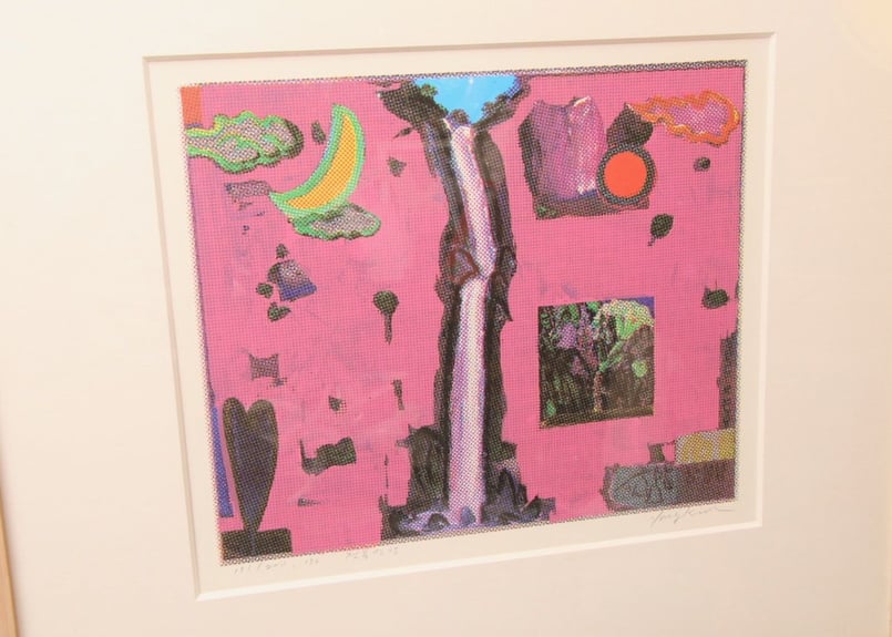 真作】ART/KIM YONG CHUL/シルクスクリーン/1992/90S/版画/ヴィンテ