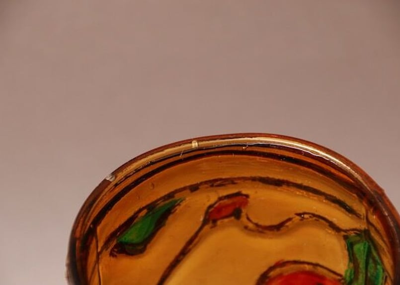 昭和レトロポップ　水玉　ランプ　オイルランプ　ファンシー　当時物　80年代　レア 昭和レトロ】灯油ランプ 昭和レトロポップ 水玉 ランプ オイル