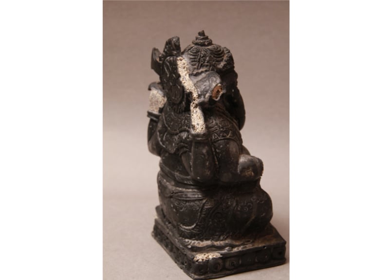インドの神様/ガネーシャ/発掘/石と樹脂/神様/仏教/密教