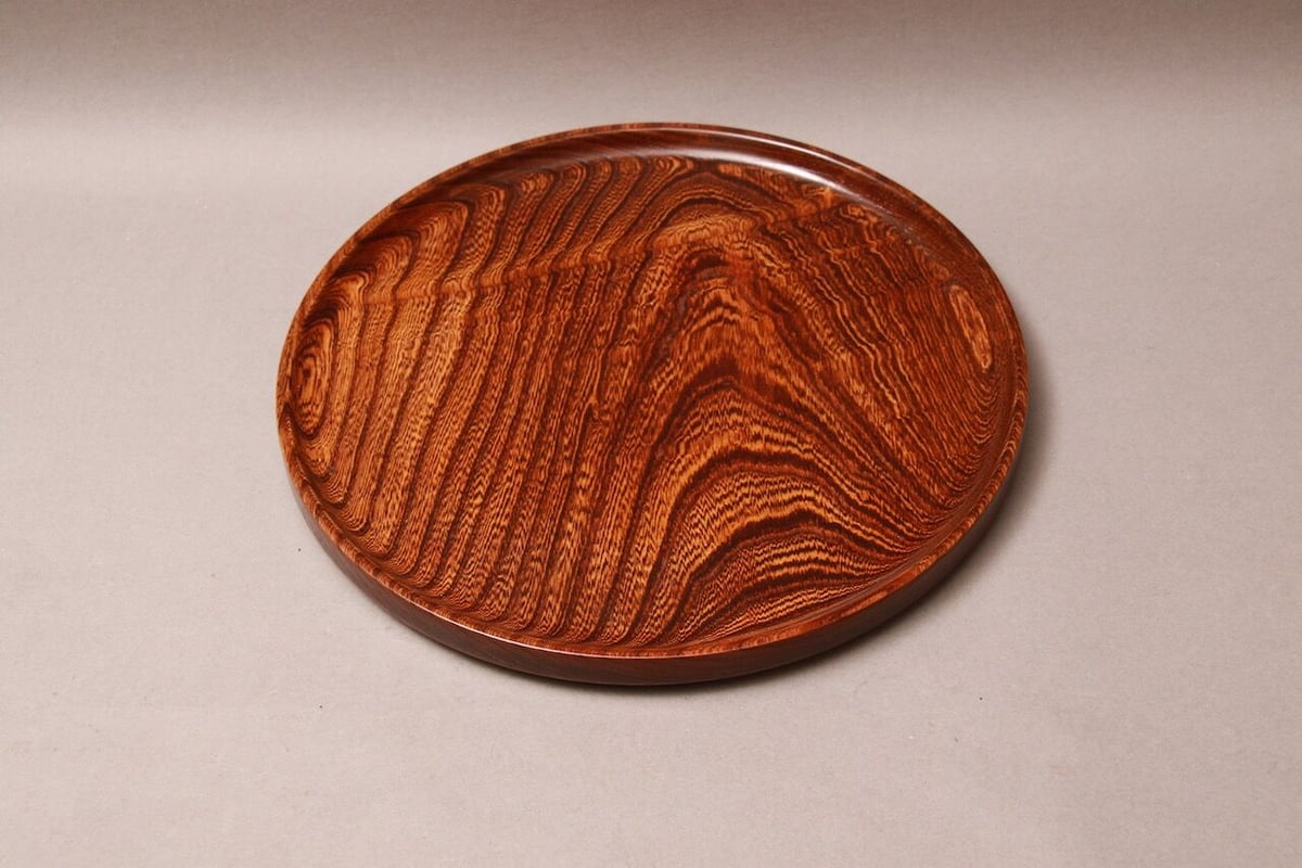 昭和レトロ/木箱/木工/お盆/本欅/欅/木/器/レトロ/ヴィンテージ