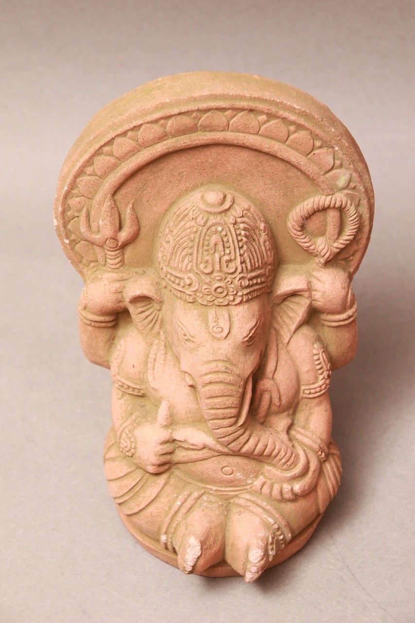 インドの神様/ガネーシャ/発掘/赤煉瓦/神様/仏教/密教