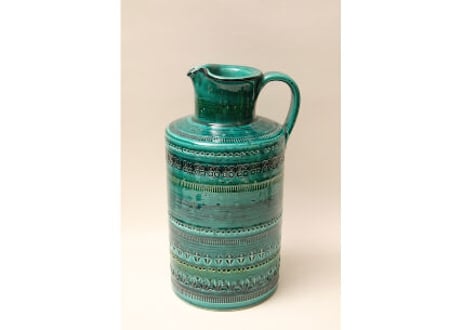 ⬛【山水】８０年前のヴィンテージ・コレクション品・骨董品【昭和の貫入柄花瓶・壺】 ⬛【山水】80年前のヴィンテージ・コレクション品・骨董品