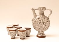 苗代川焼/苗代川/うんすけ/雲助/江戸時代後期/鹿児島/薩摩焼/黒門/傷