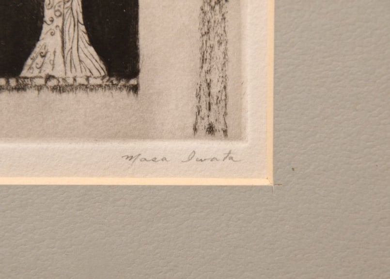 コレクション品！版画 絵画 一点物 アンティーク レトロ コレクション品！版画 絵画 一点物 アンティーク レトロ 睦月