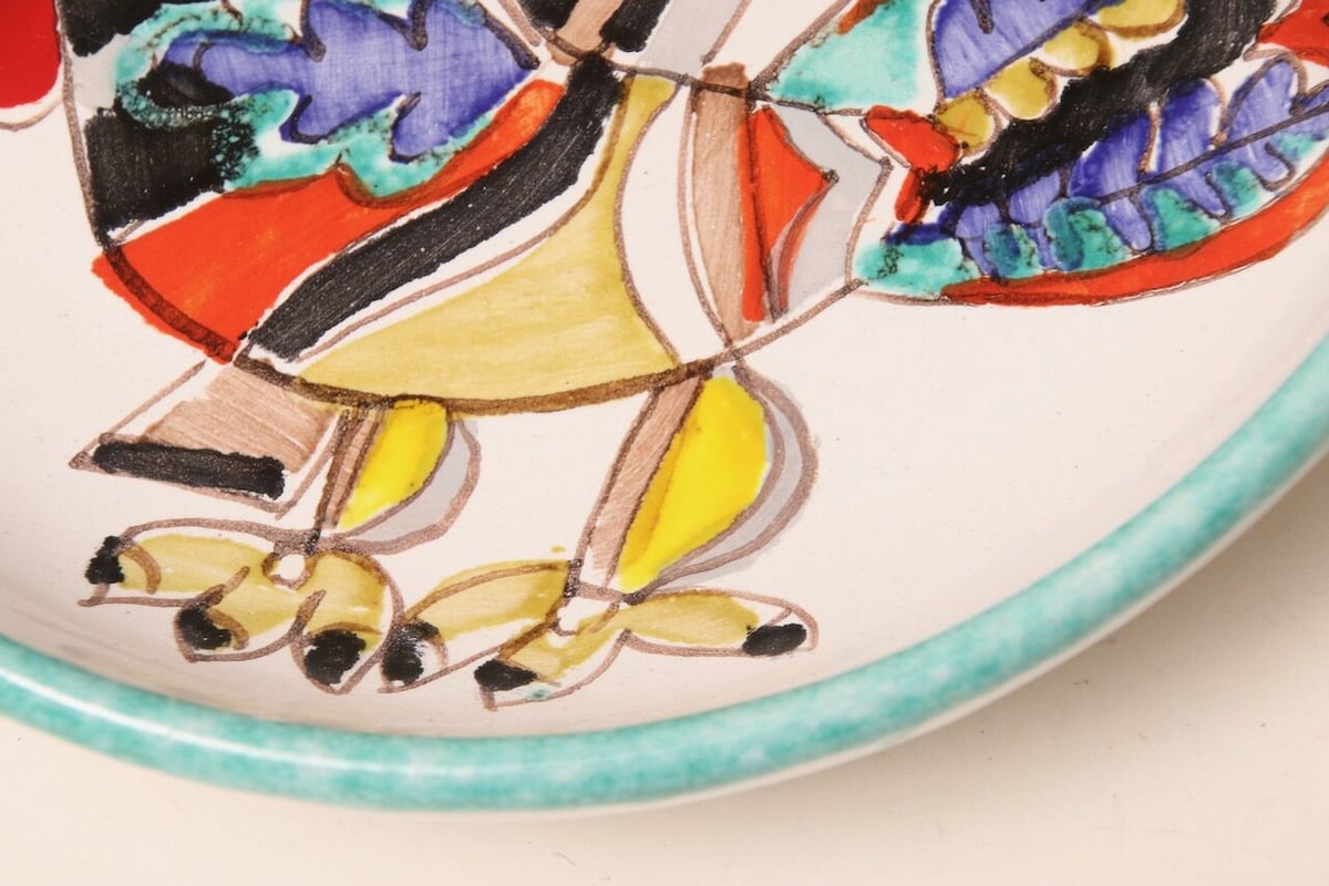 Giovanni DeSimone/DESIMONE/handpainted/dish/お皿/ Giovanni DeSimone/DESIMONE/handpainted/dish/お皿/
