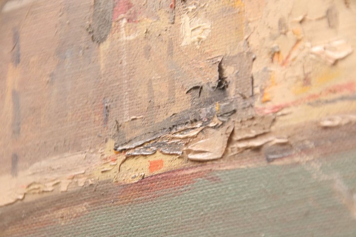 平井和夫「モンマルトルの丘」 F6号 平井和夫「モンマルトルの丘」 F6号