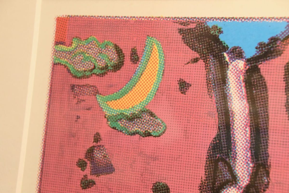 真作】ART/KIM YONG CHUL/シルクスクリーン/1992/90S/版画 真作】ART/KIM YONG CHUL/シルクスクリーン/1992/90S/版画