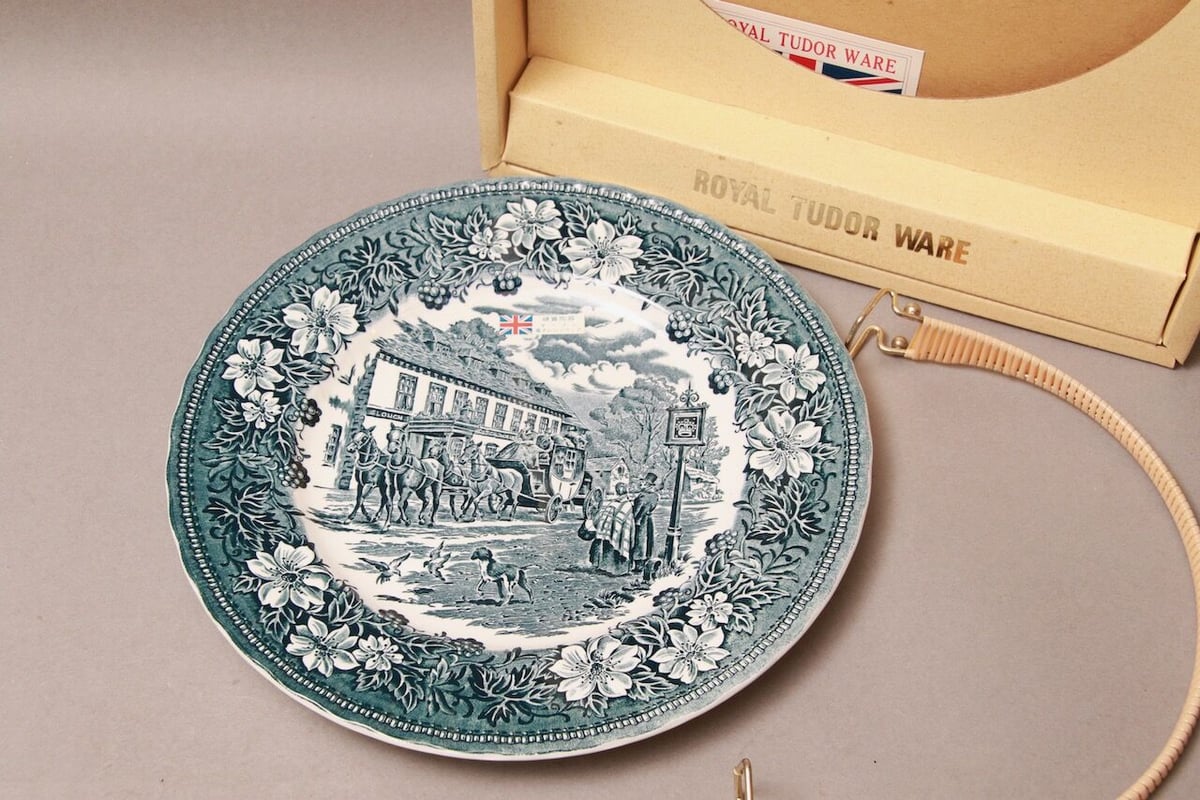 昭和レトロ/イギリス/ヴィンテージ/ROYAL TODOR WARE/ロイヤル