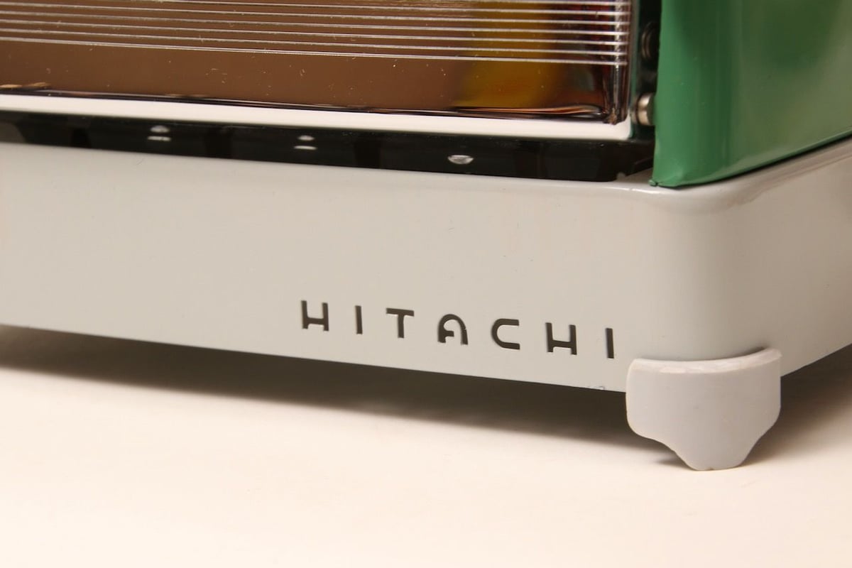 202 昭和レトロ　インテリア　トースター 昭和レトロ/トースター/HITACHI/日立/TYPE TT-420/50S/1950年代