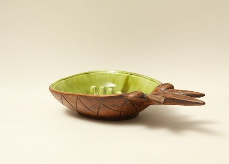 HAWAII/パイナップル/レトロ/60S/dish/1963/お皿/ヴィンテージ/treas