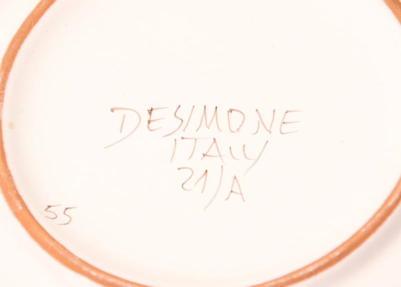 Giovanni DeSimone/DESIMONE/handpainted/dish/お皿/