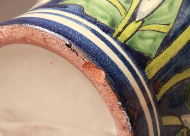 ☆値下げ！壺　花瓶　葡萄柄　大きい　華やか　豪華　昭和レトロ m97985636226_1.jpg?1710055690