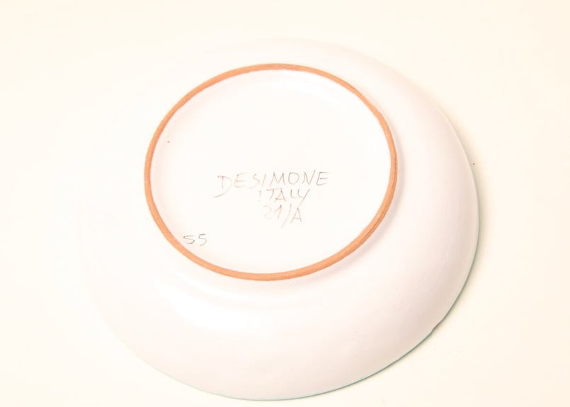 Giovanni DeSimone/DESIMONE/handpainted/dish/お皿/ Giovanni DeSimone/DESIMONE/handpainted/dish/お皿/