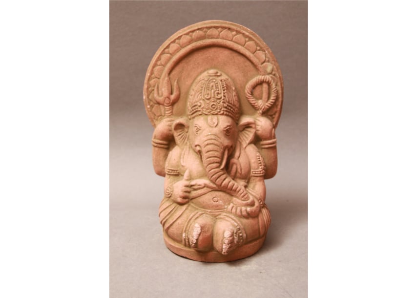 インドの神様/ガネーシャ/発掘/赤煉瓦/神様/仏教/密教