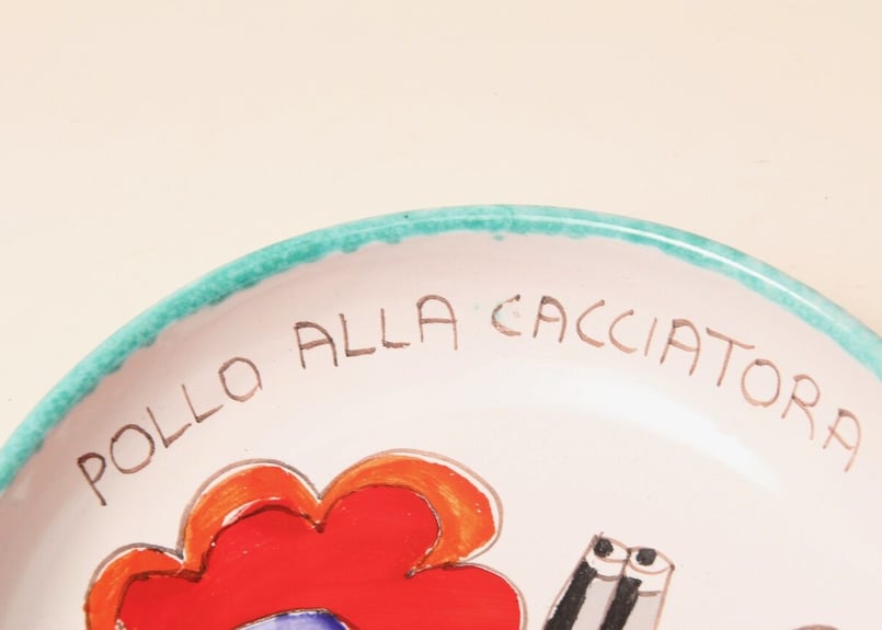Giovanni DeSimone/DESIMONE/handpainted/dish/お皿/