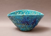 flower vase/花瓶/DERUTA/ハンドペイント/イタリア製/手書き/壺/ITALY