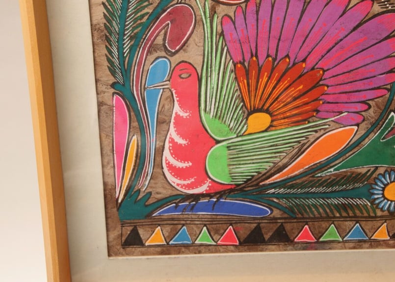 メキシコ /絵画/アマーテ/マヤ文明/アステカ文明/オトミ族/絵 メキシコ /絵画/アマーテ/マヤ文明/アステカ文明/オトミ族/絵