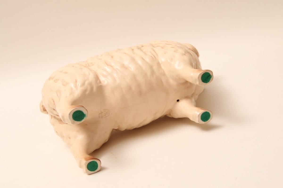 昭和レトロ/常七/羊/干支/縁起物/sheep/オブジェ/置物/開運 昭和レトロ/常七/羊/干支/縁起物/sheep/オブジェ/置物/開運
