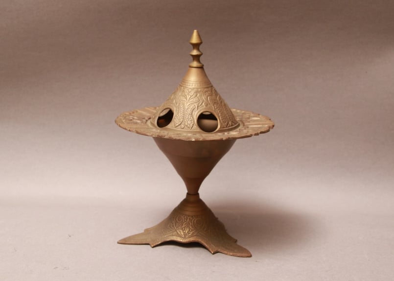 インド/INDIA/アンティーク/真鍮/香炉/ジュエリーボックス /ブラス