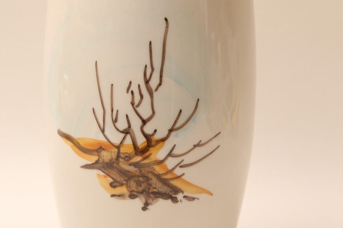 Laca Albisola/signed G. Carell - Italy/1950's /