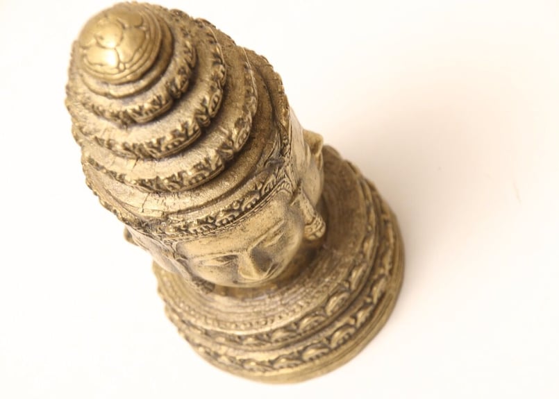 仏像/お守り仏像/金属製/真鍮/古物/骨董/真鍮/黄金/彫刻/時代