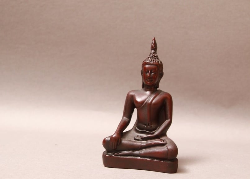 タイ/スコータイ朝/仏像/練り/樹脂/仏/ヴィンテージ/レア/古道具