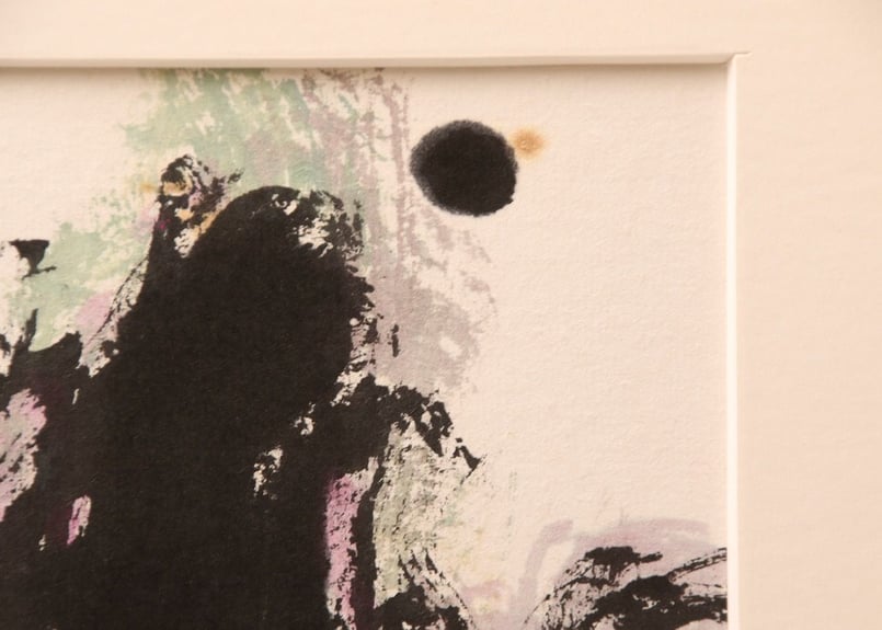 美術品 アート作品 抽象画　ゴールド　アンティーク雑貨　昭和レトロ　絵画　開運 Amazon.co.jp: 現代絵画 抽象金箔アート 植物 木 キャンバス絵画