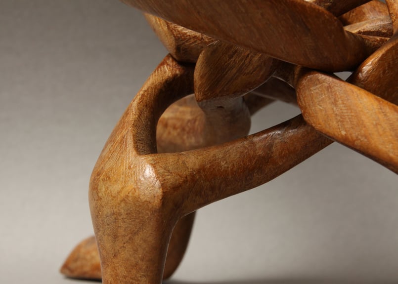 昭和レトロ/EXPO70/INTERNATIONAL/大阪万博/木工/ヴィンテージ