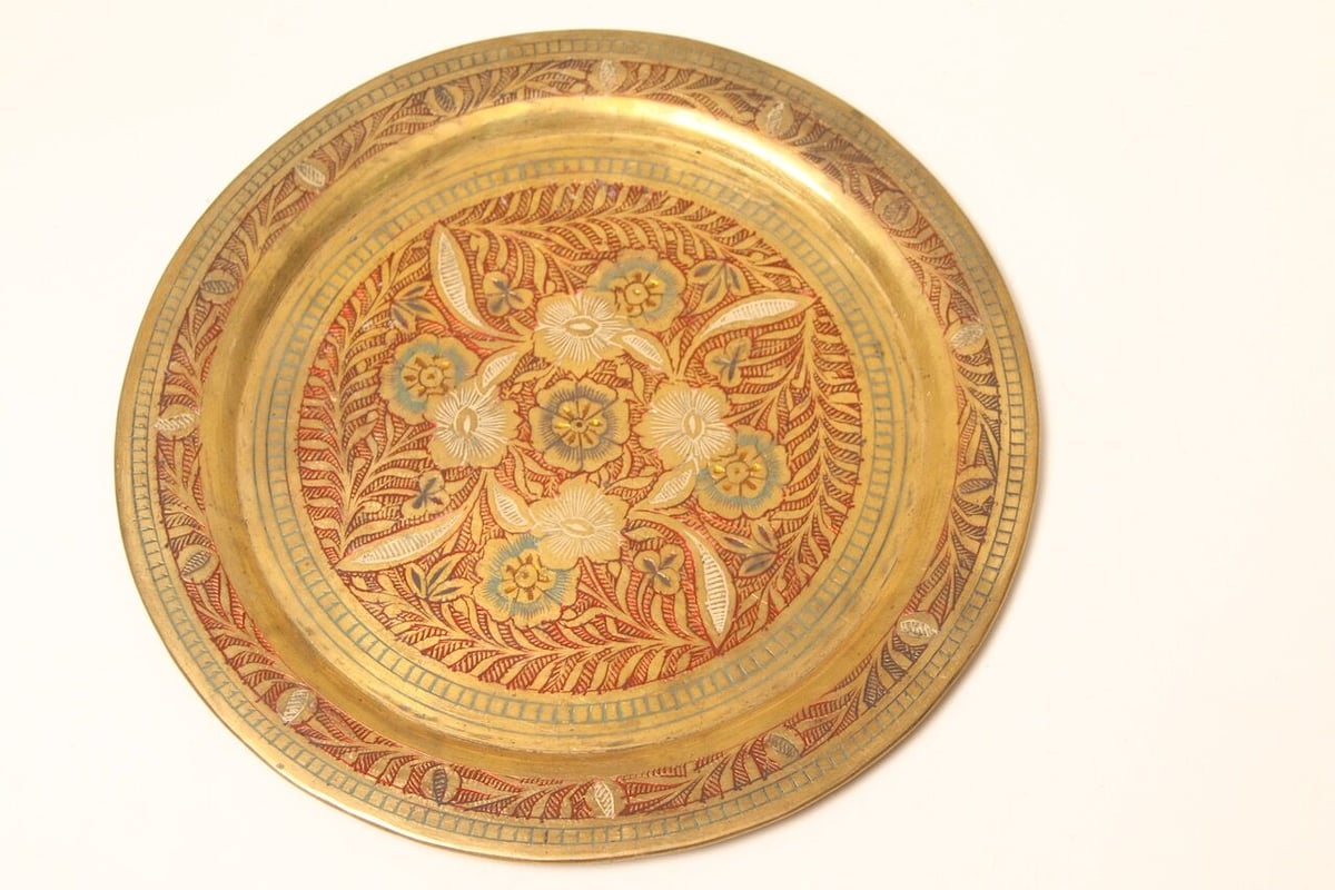 真鍮/ティーセット/アラビアンナイト/TEA/antique/ヴィンテージ/彫刻