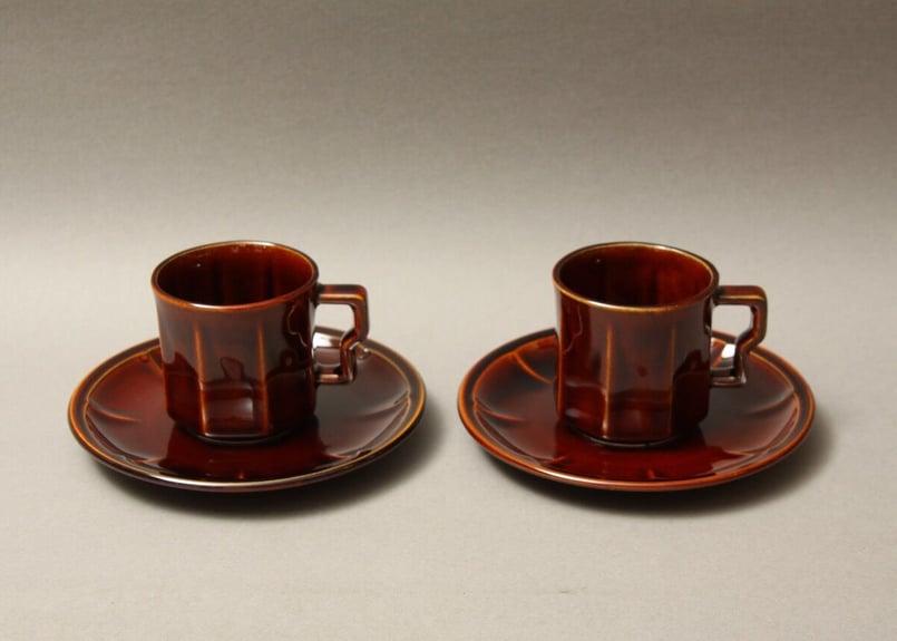 昭和レトロ/カップ&ソーサー/ヴィンテージ/made in JAPAN/70S