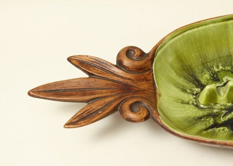 HAWAII/パイナップル/レトロ/60S/dish/1963/お皿/ヴィンテージ/treas