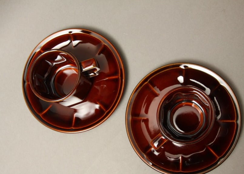 昭和レトロ/カップ&ソーサー/ヴィンテージ/made in JAPAN/70S/stonewa