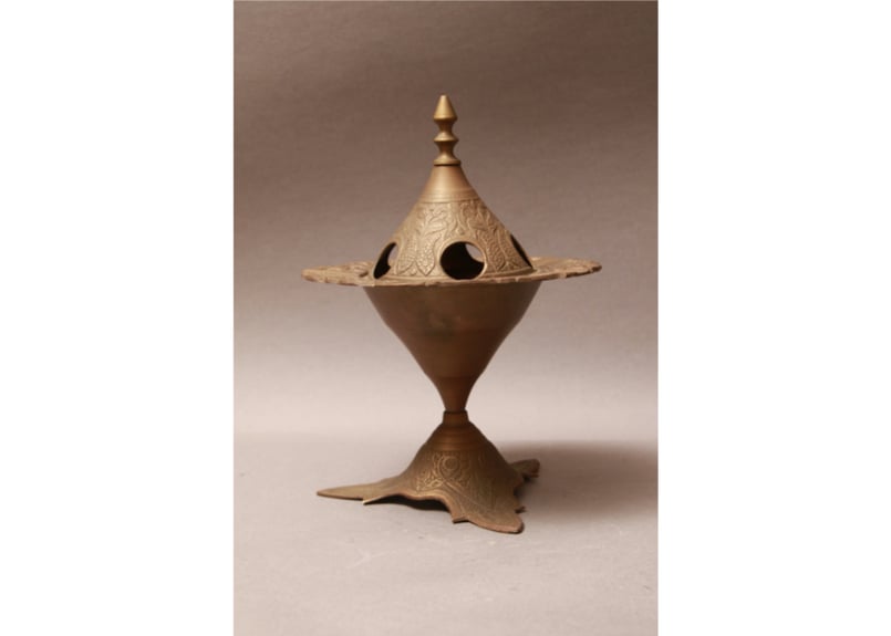 インド/INDIA/アンティーク/真鍮/香炉/ジュエリーボックス /ブラス