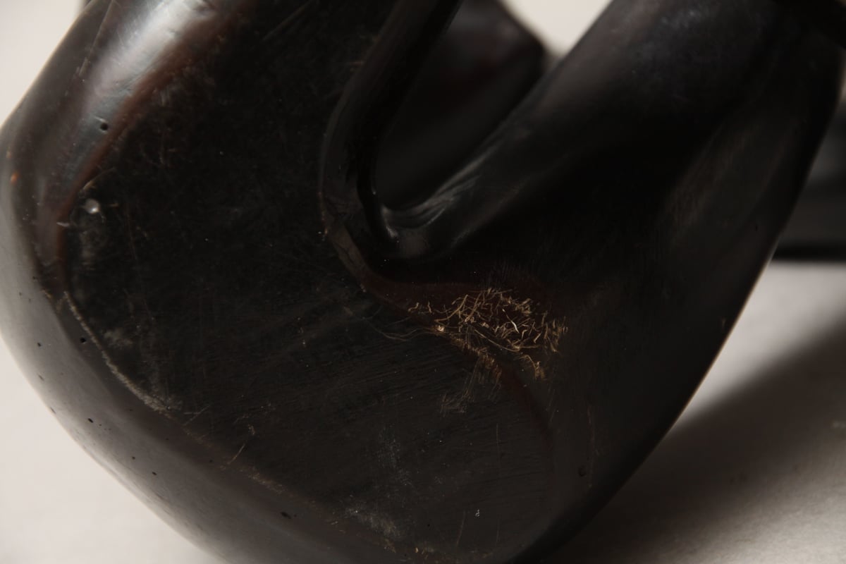 昭和レトロ/置物/木工/オブジェ/女性像/レトロ/レア/木/彫刻