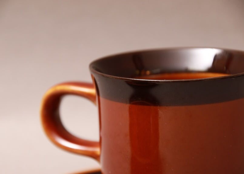 昭和レトロ/カップ&ソーサー/ヴィンテージ/IVORY/made in JAPAN/70S/s