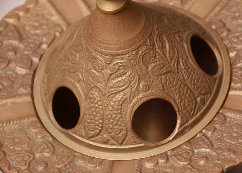 インド/INDIA/アンティーク/真鍮/香炉/ジュエリーボックス /ブラス