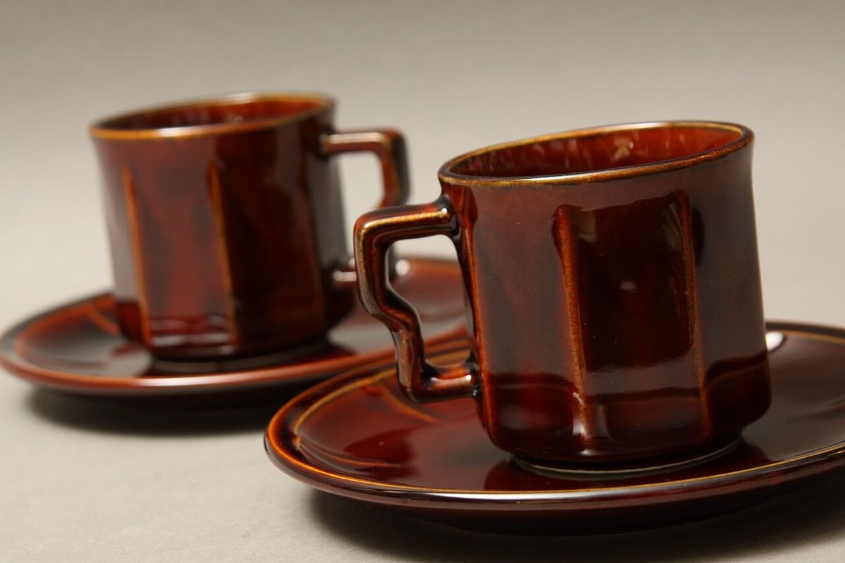 昭和レトロ/カップ&ソーサー/ヴィンテージ/made in JAPAN/70S/stonewa