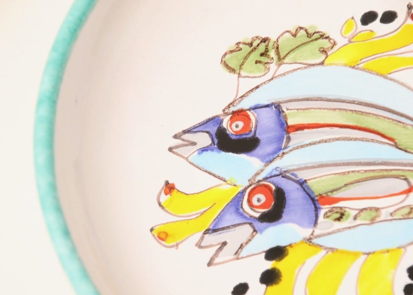Giovanni DeSimone/DESIMONE/handpainted/dish/お皿/ Giovanni DeSimone/DESIMONE/handpainted/dish/お皿/