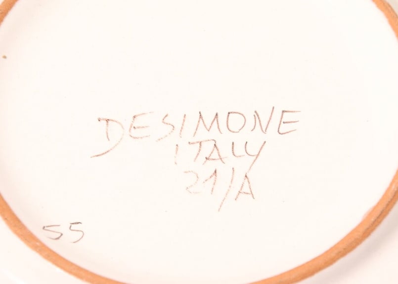 Giovanni DeSimone/DESIMONE/handpainted/dish/お皿/ Giovanni DeSimone/DESIMONE/handpainted/dish/お皿/