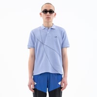 "CONEXA LINE" Polo Shirt  Light blue