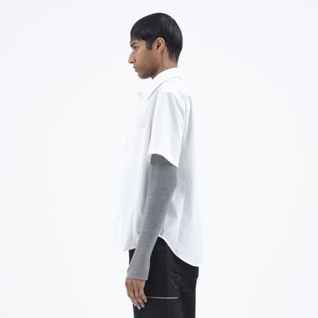 "CONEXA SG" School Shirt White