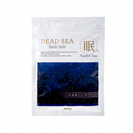 【セルフケアシリーズ】デッドシーバスソルト　ピースフルスリープ　150g
