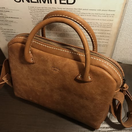 Shoulderbag 303. (Cognac/Pueblo)Lot#116 斉藤様オーダー出品