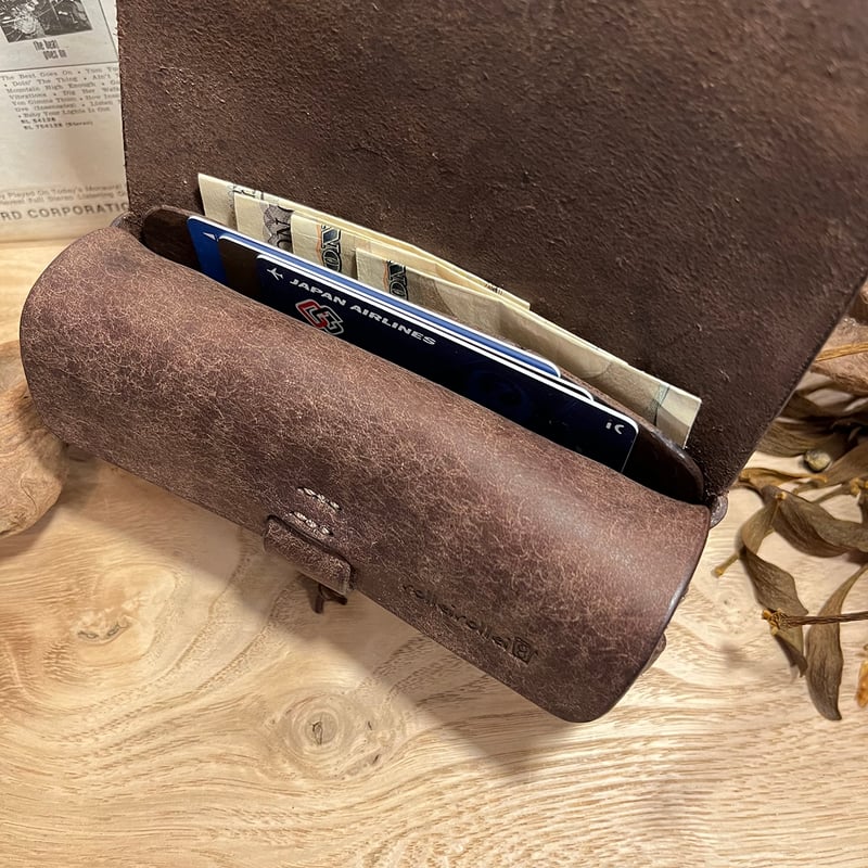 プエブロレザー財布 プエブロ財布 プエブロレザーで作った財布