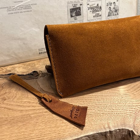 kudu革長財布　Long Wallet (autumn spice/suede/kudu)Lot#271