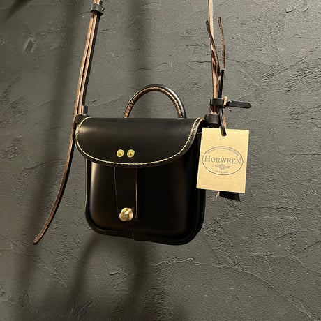 クロムエクセルレザー ポコッシュ Pocoche(Black/Chromexcel)Lot#387