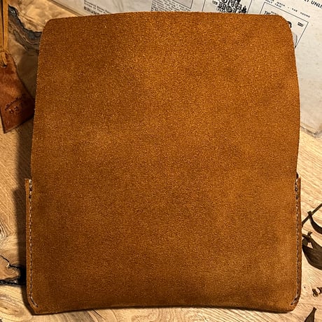kudu革長財布　Long Wallet (autumn spice/suede/kudu)Lot#271