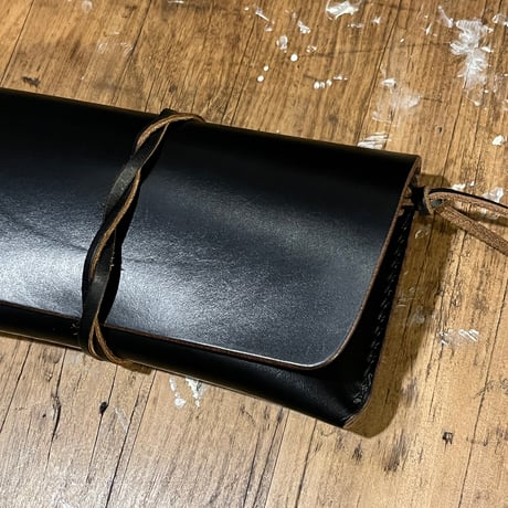 クロムエクセル長財布 Horweenスタンプ付き！(Chromexcel/black/Horween)Lot#373