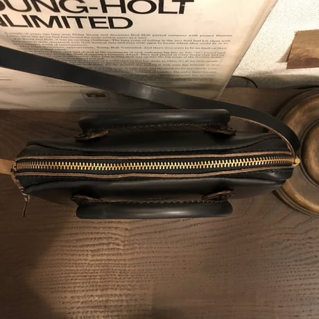 Shoulderbag 303. (Black/Chromexcel)Lot#114