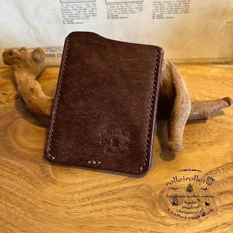 Card Case (tabacco/pueblo) Lot#287 理英子様オーダー出品